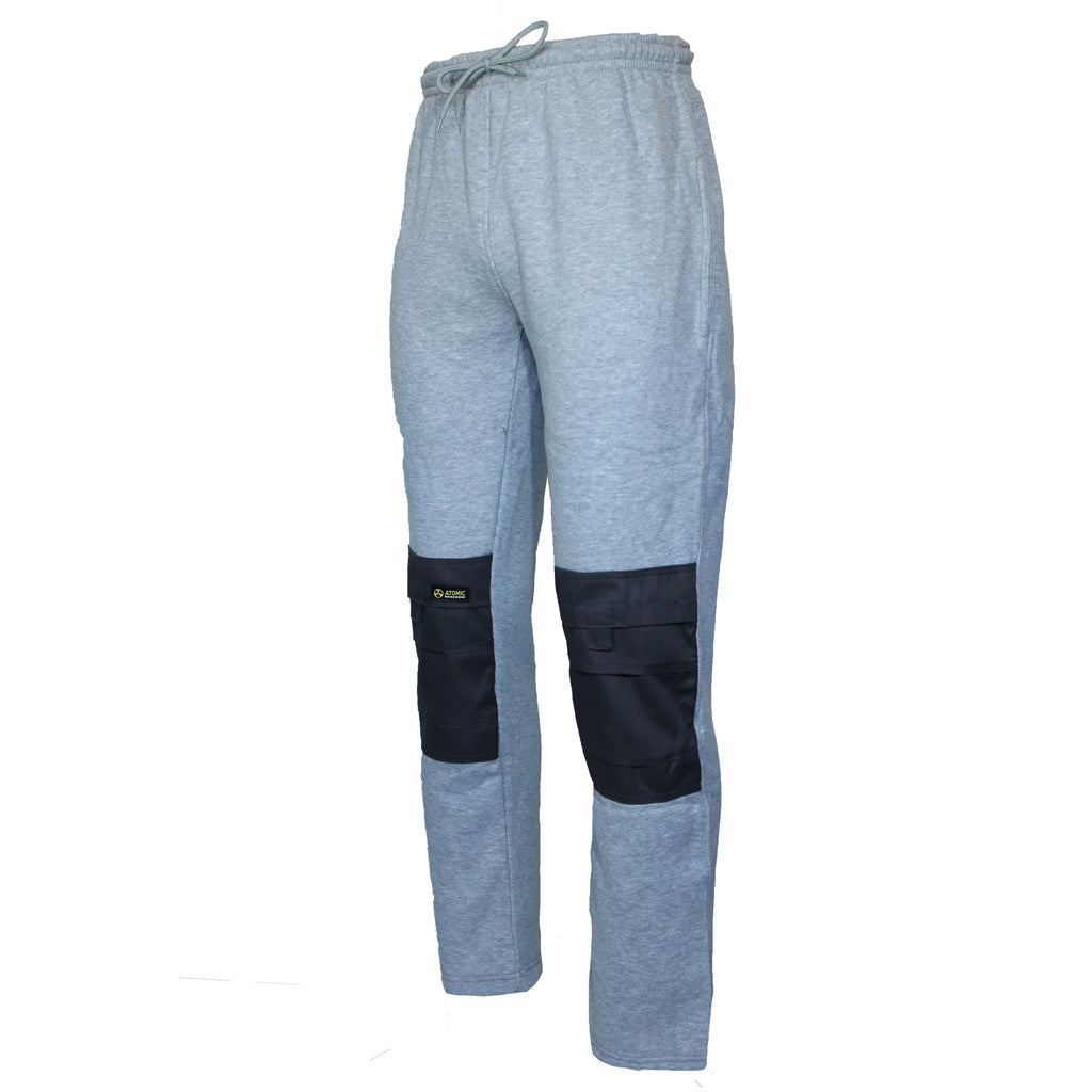 Atomic Workwear Builder Jogger With Knee Pad Pockets Grey 