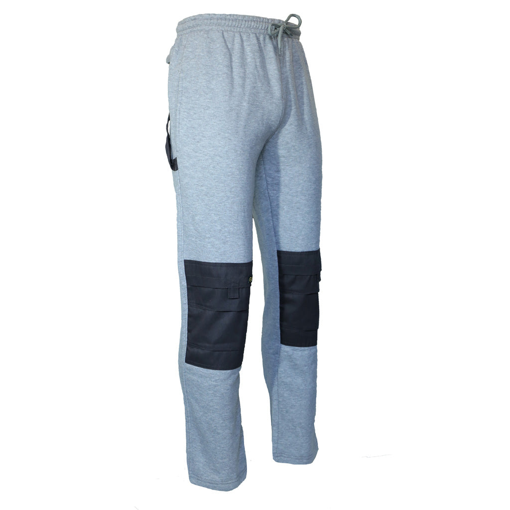 Atomic Workwear Builder Jogger With Knee Pad Pockets Grey 
