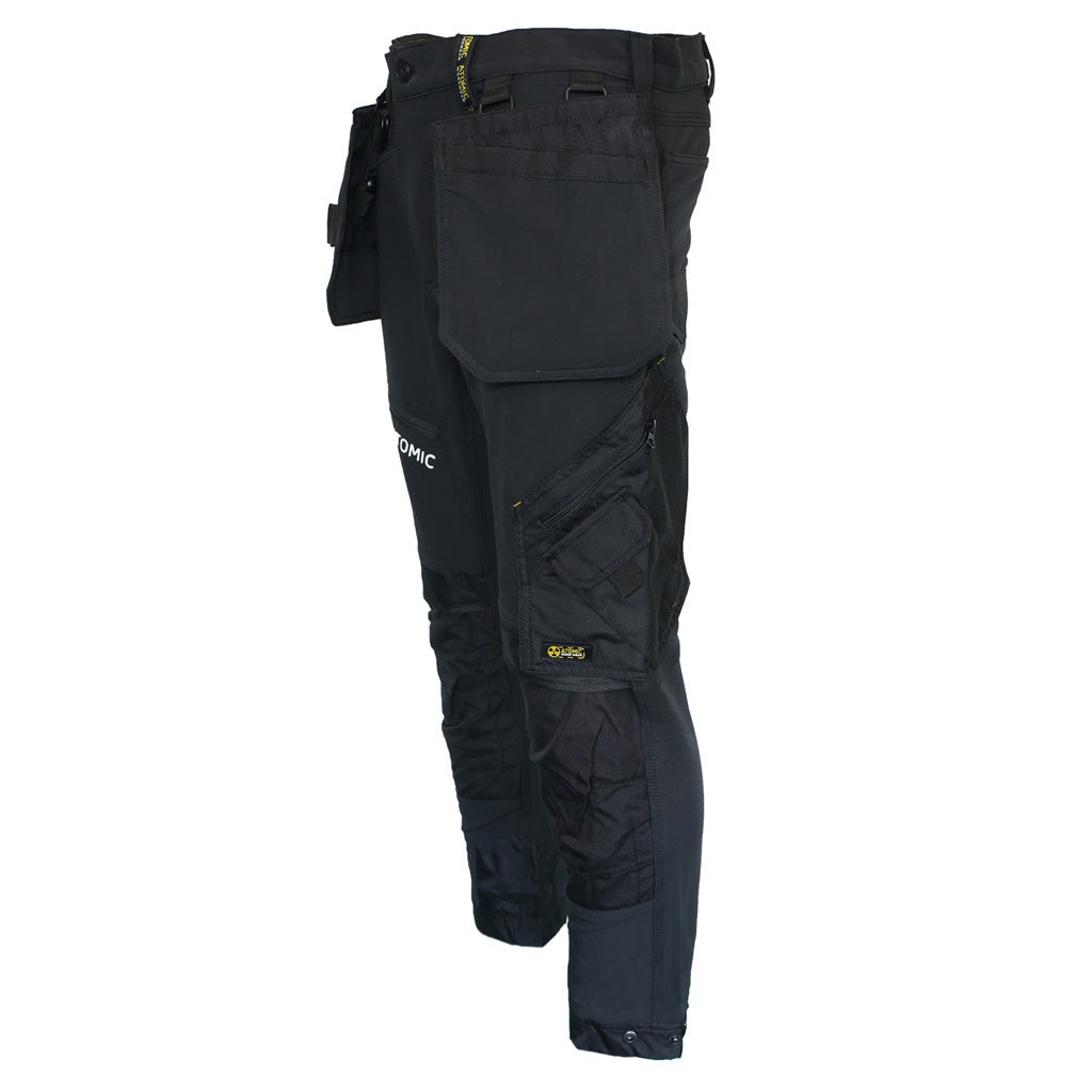 Atomic Workwear Craftsman Slim Fit Stretch Work Trouser With Removable Holster Pockets 4