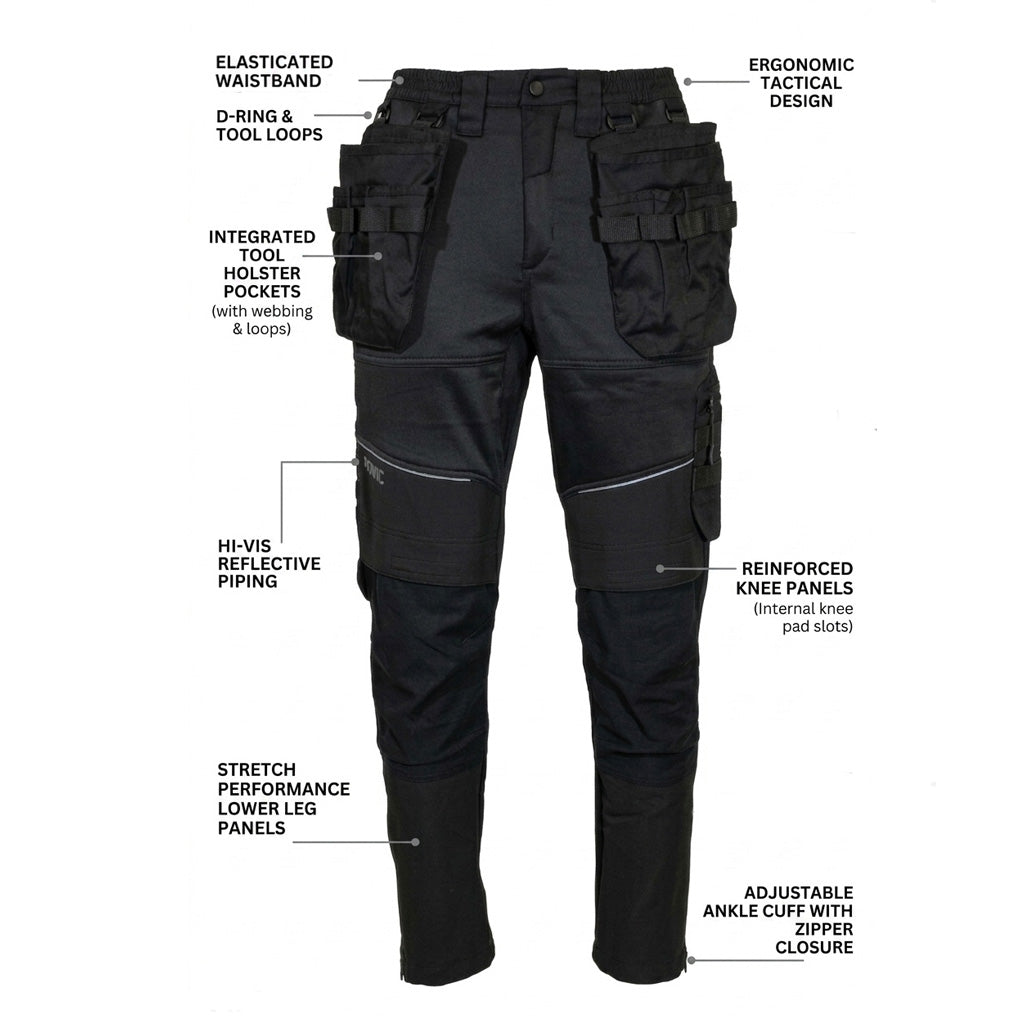 Dynamic Stretch Work Trouser Atomic Workwear