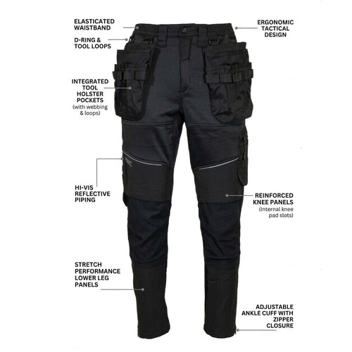 Dynamic Stretch Work Trouser Atomic Workwear