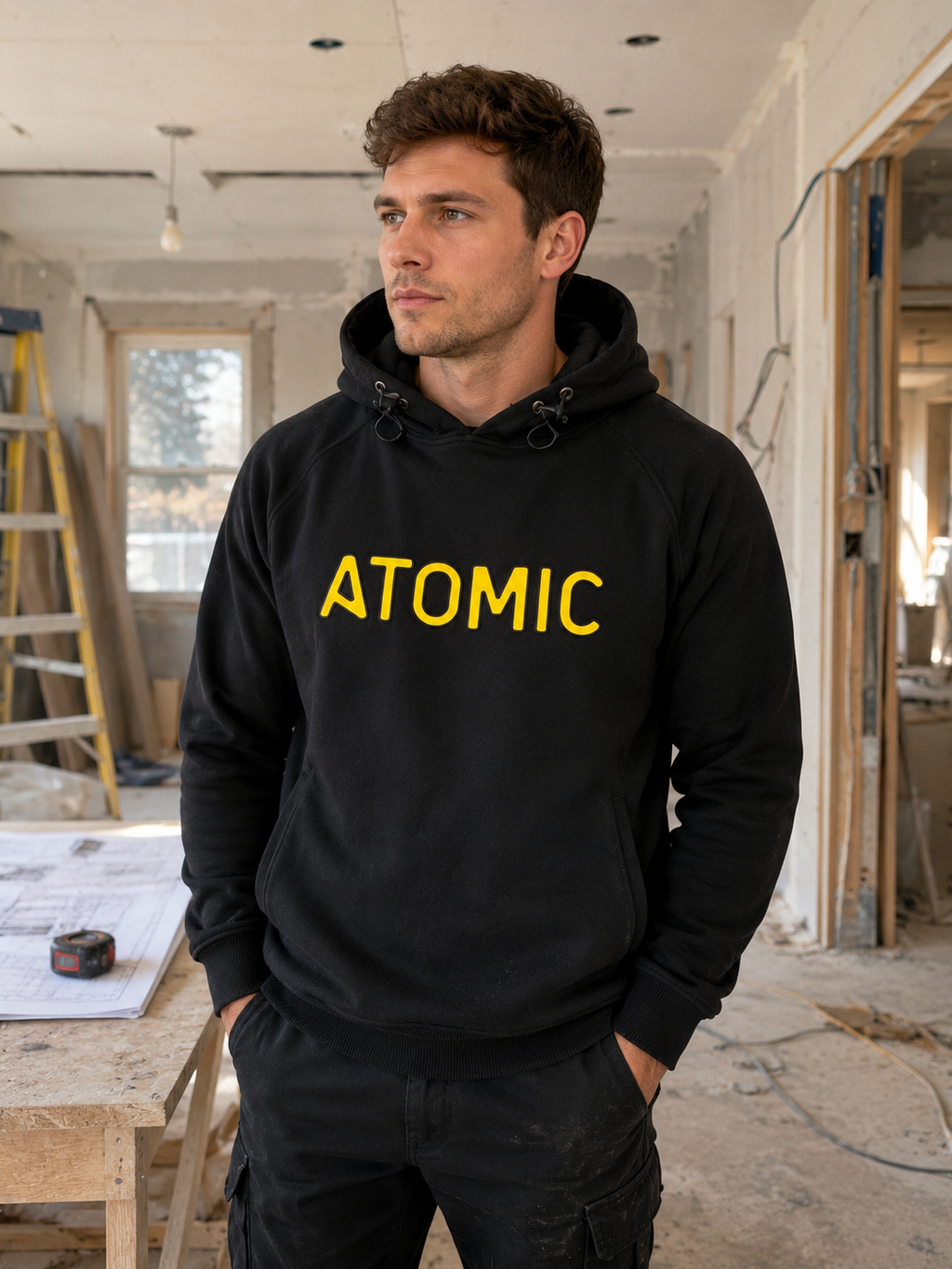 Heavyweight Embossed Logo Hoodie