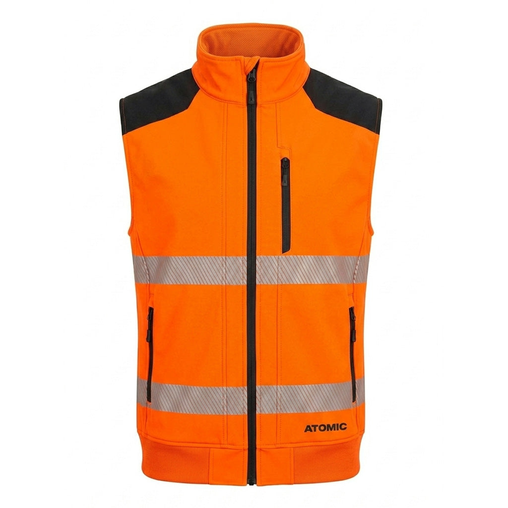 Atomic Workwear Kinetic Slim Fit Stretch Hi VIS Gilet 