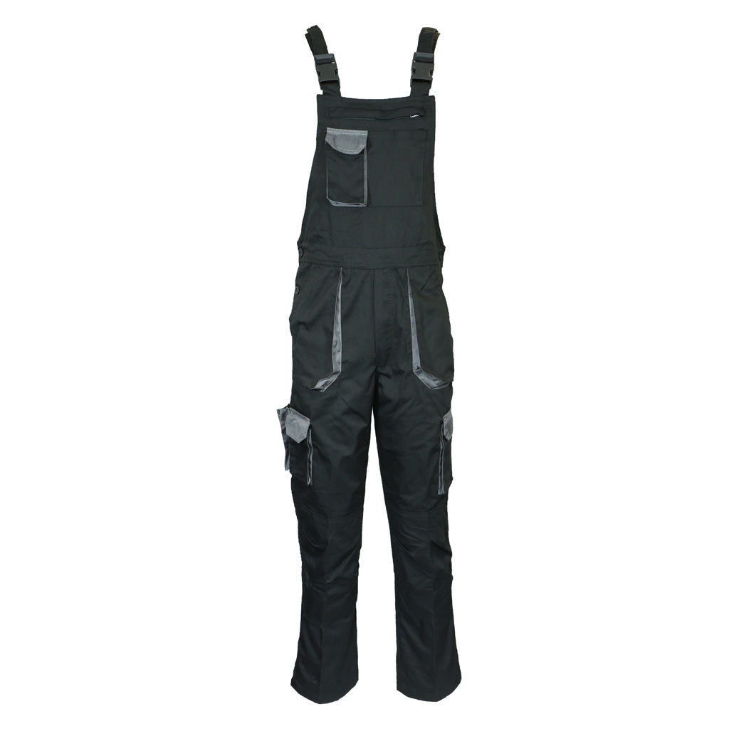 Atomic Workwear Work Bib & Brace With Knee Pad Pockets