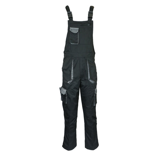 Atomic Workwear Work Bib & Brace With Knee Pad Pockets