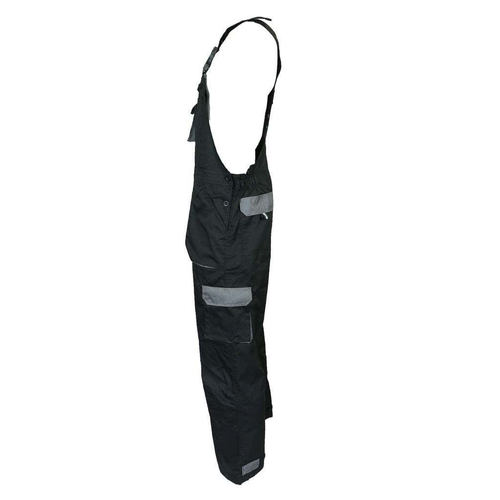 Atomic Workwear Work Bib & Brace With Knee Pad Pockets