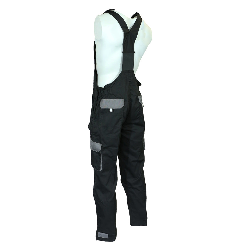 Atomic Workwear Work Bib & Brace With Knee Pad Pockets