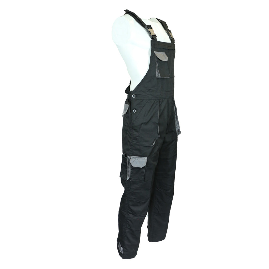 Atomic Workwear Work Bib & Brace With Knee Pad Pockets