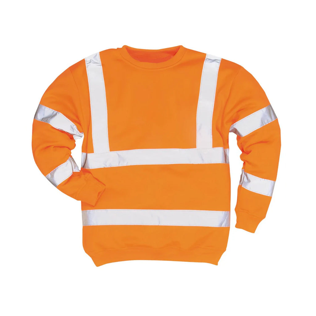 Essential Crew Neck Hi Vis Jumper
