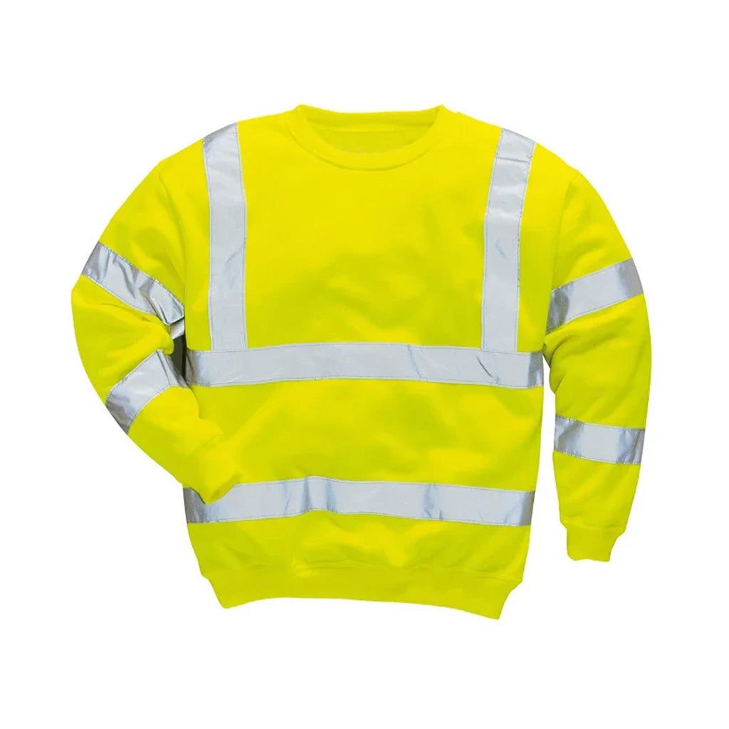 Essential Crew Neck Hi Vis Jumper