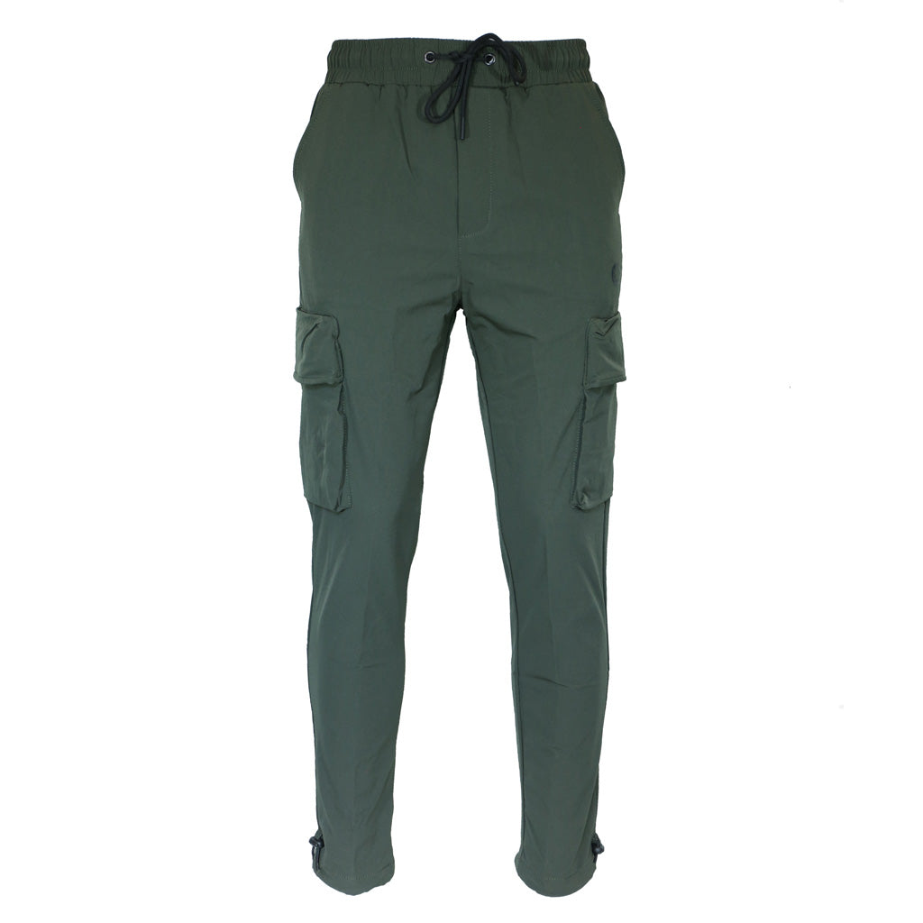 Olive Stretch Cargo Jogger