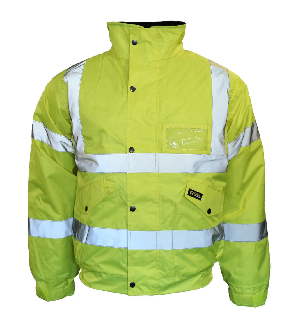 Hi Vis Essential Bomber Jacket Atomic Workwear