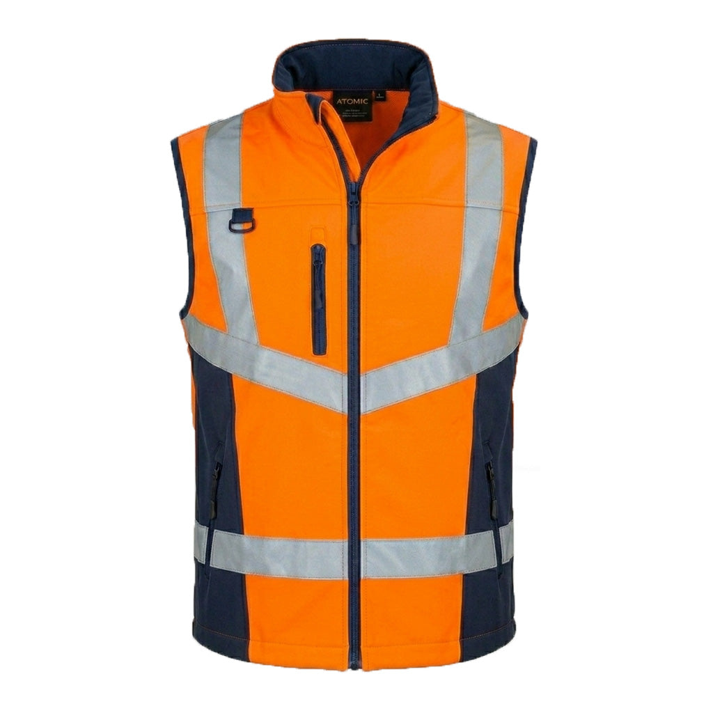 Hi Vis Softshell Gilet Orange