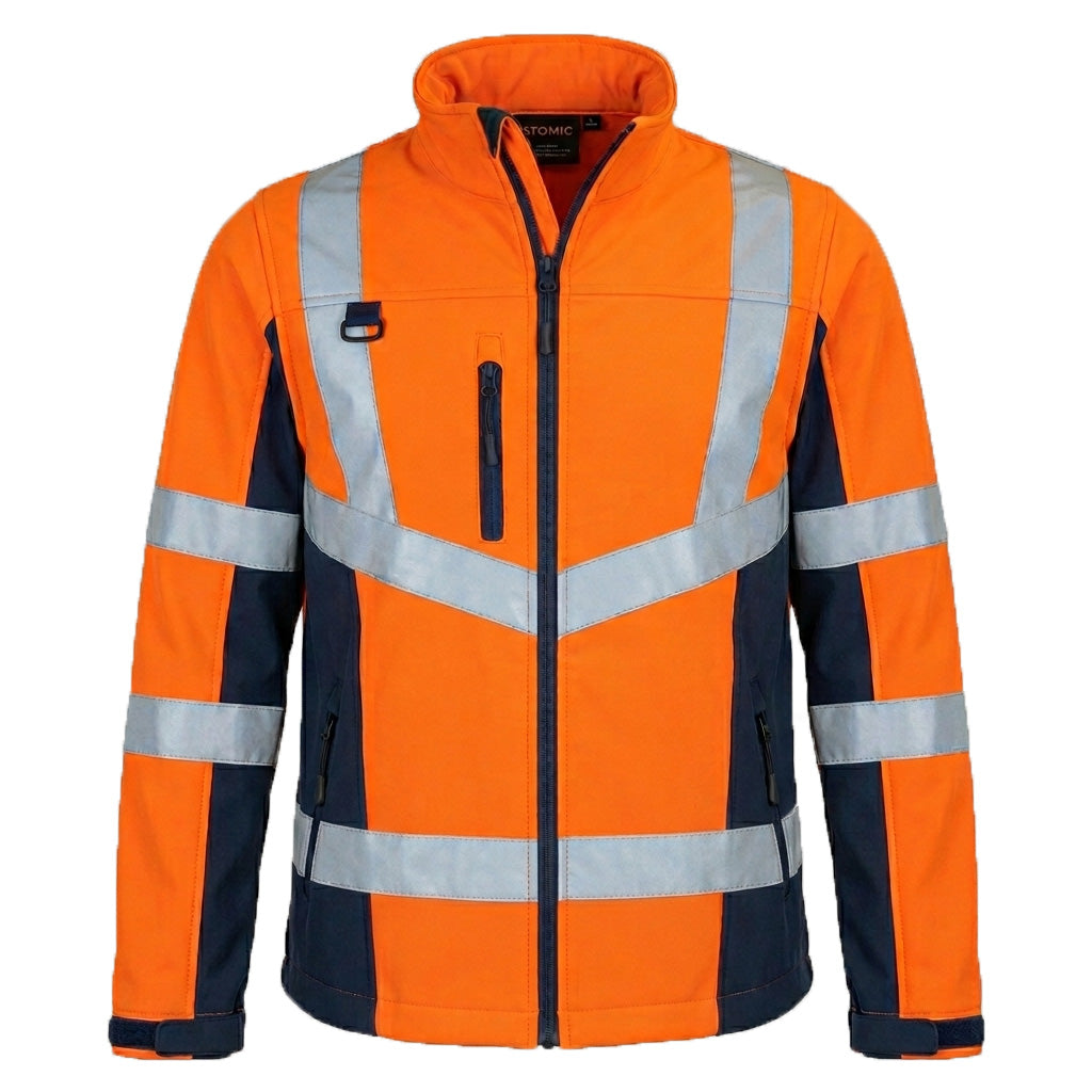 Impact Hi Vis Softshell Jacket Orange