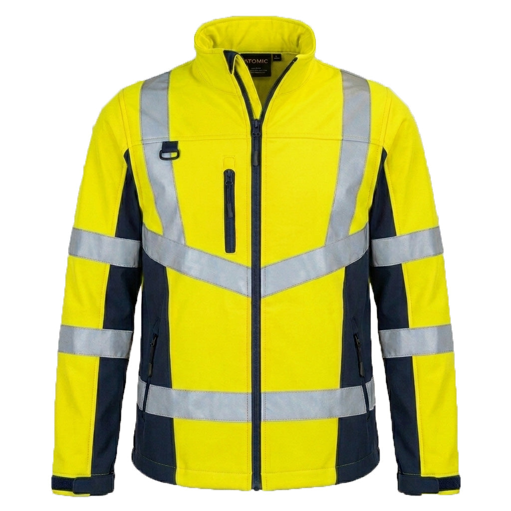 Impact Hi Vis Softshell Jacket Yellow