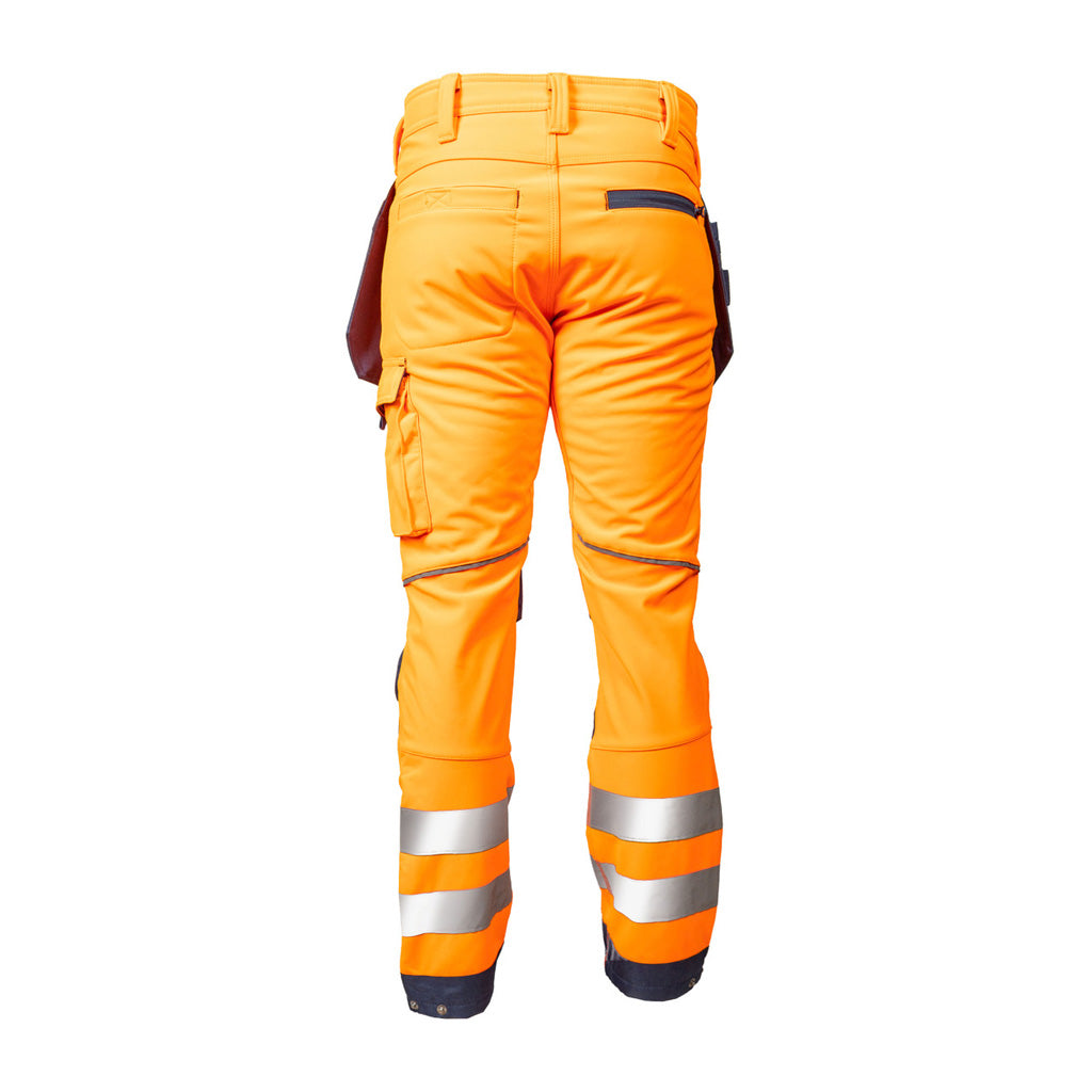 Impact Hi Vis Softshell Trouser Orange
