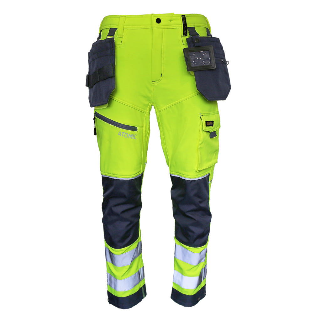 Impact Hi Vis Softshell Trouser Yellow 