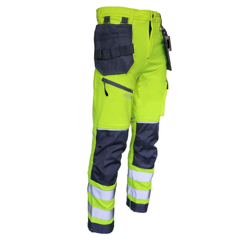 Impact Hi Vis Softshell Trouser Yellow 