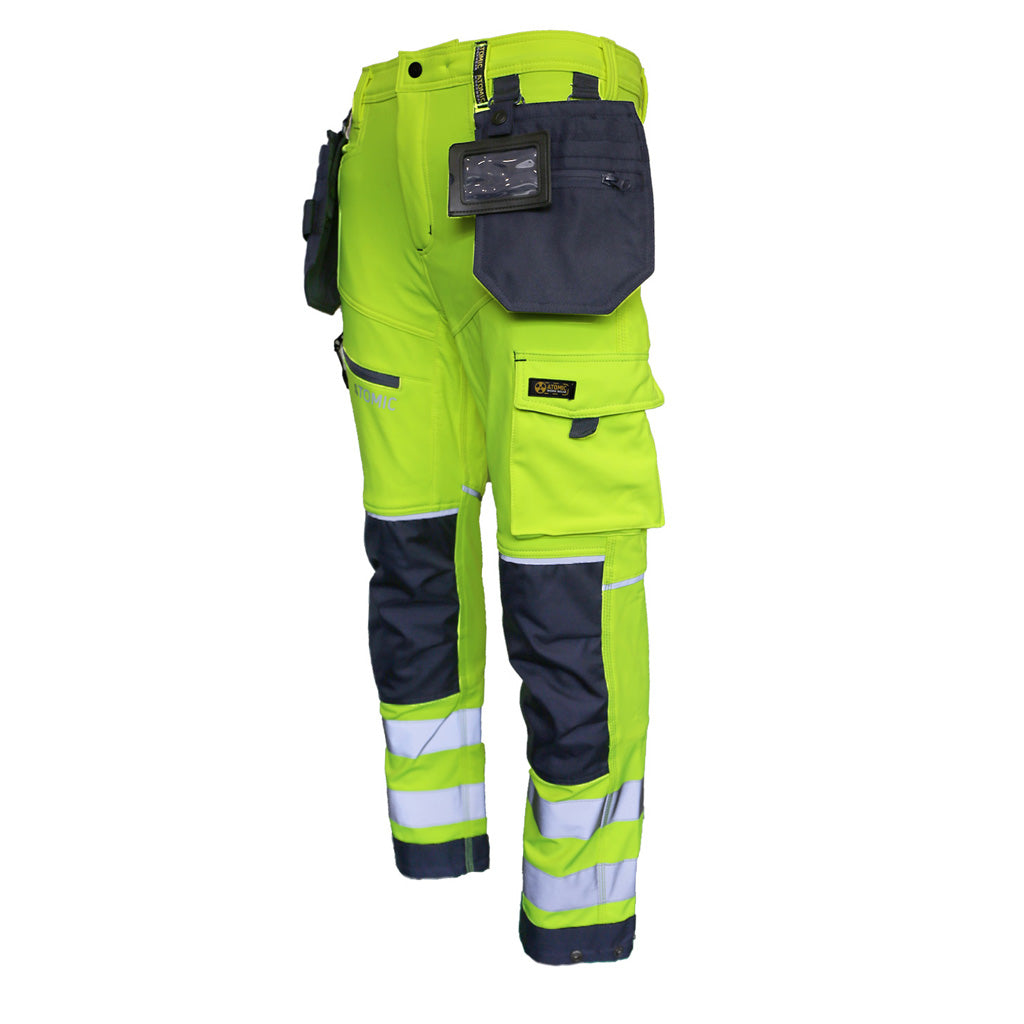 Impact Hi Vis Softshell Trouser Yellow 