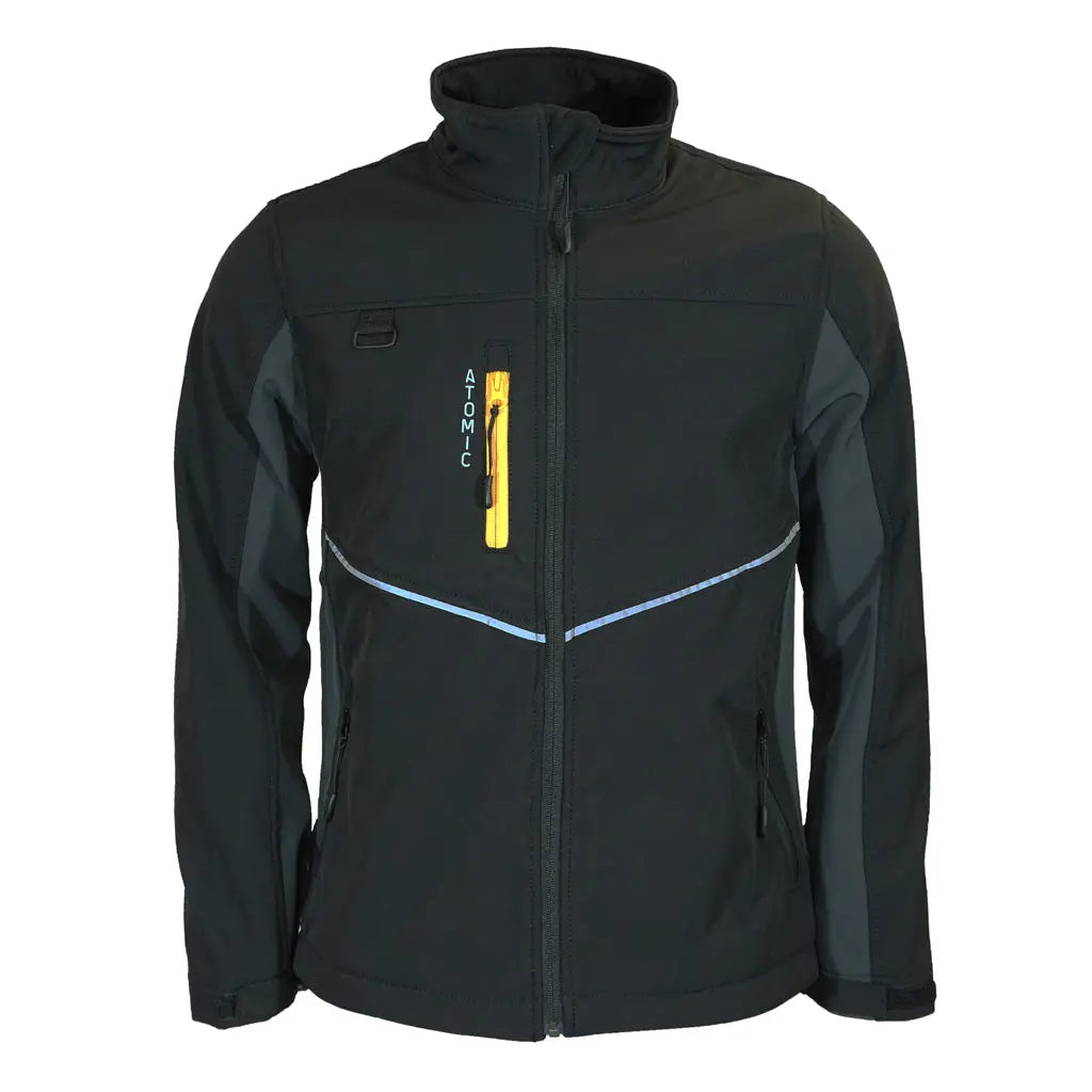 Impact Softshell Work Jacket Black Front