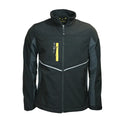 Impact Softshell Work Jacket Black Open