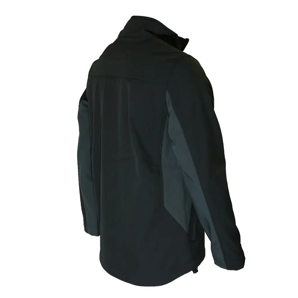Impact Softshell Work Jacket Black Right Rear