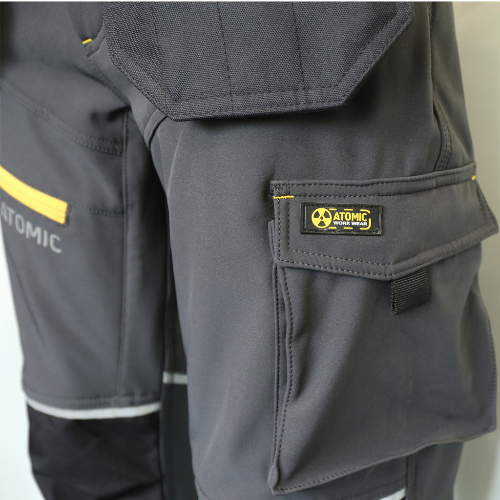 Impact Softshell Work Trouser Grey 5