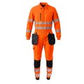 Kinetic Stretch Hi Vis Coverall Atomic Workwear