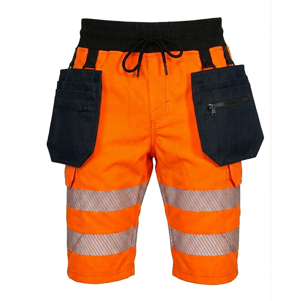 Kinetic Stretch Hi Vis Shorts Atomic Workwear