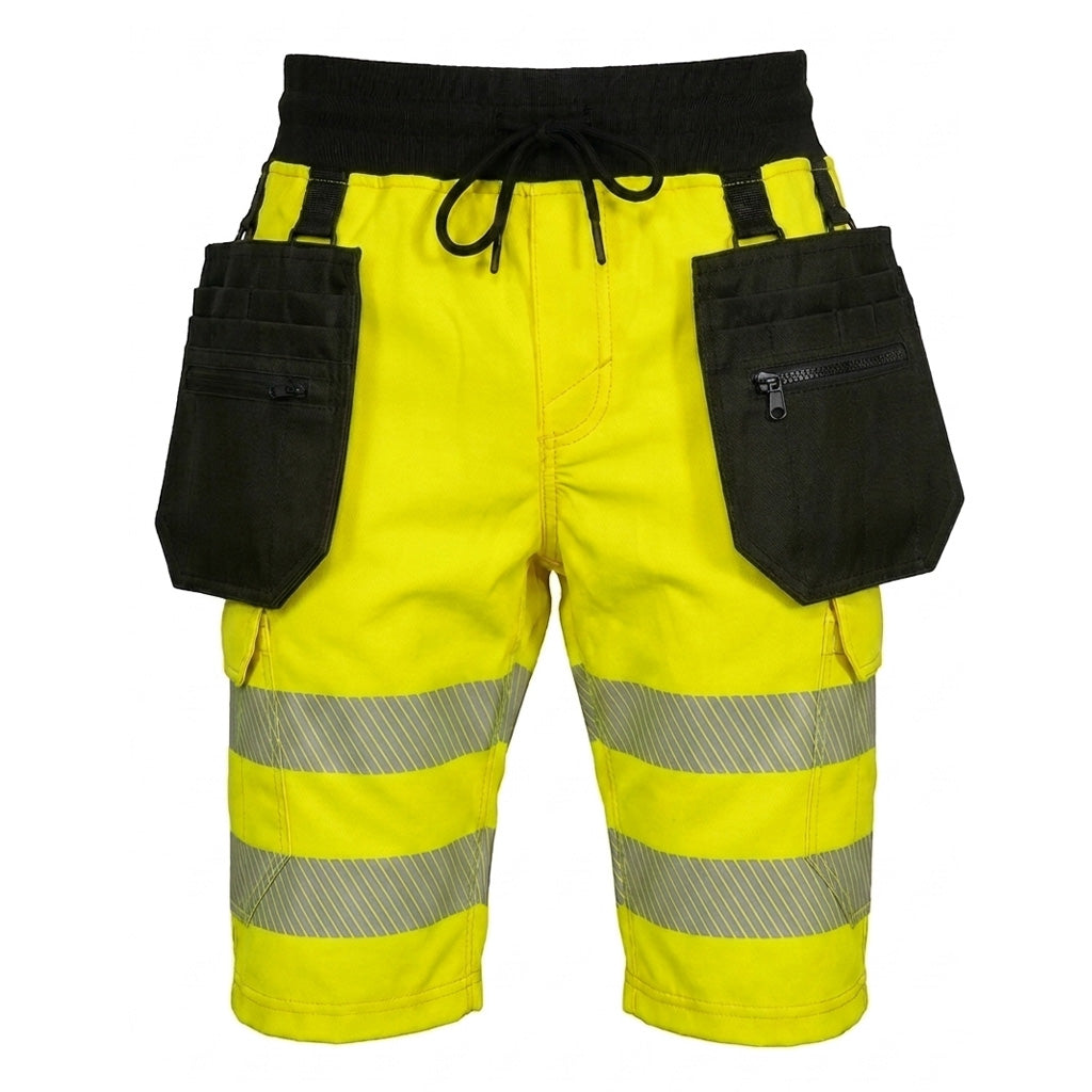 Kinetic Stretch Hi Vis Shorts Atomic Workwear