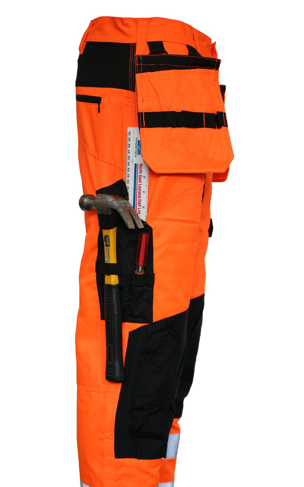 Vector Stretch Hi Vis Trousers Atomic Workwear