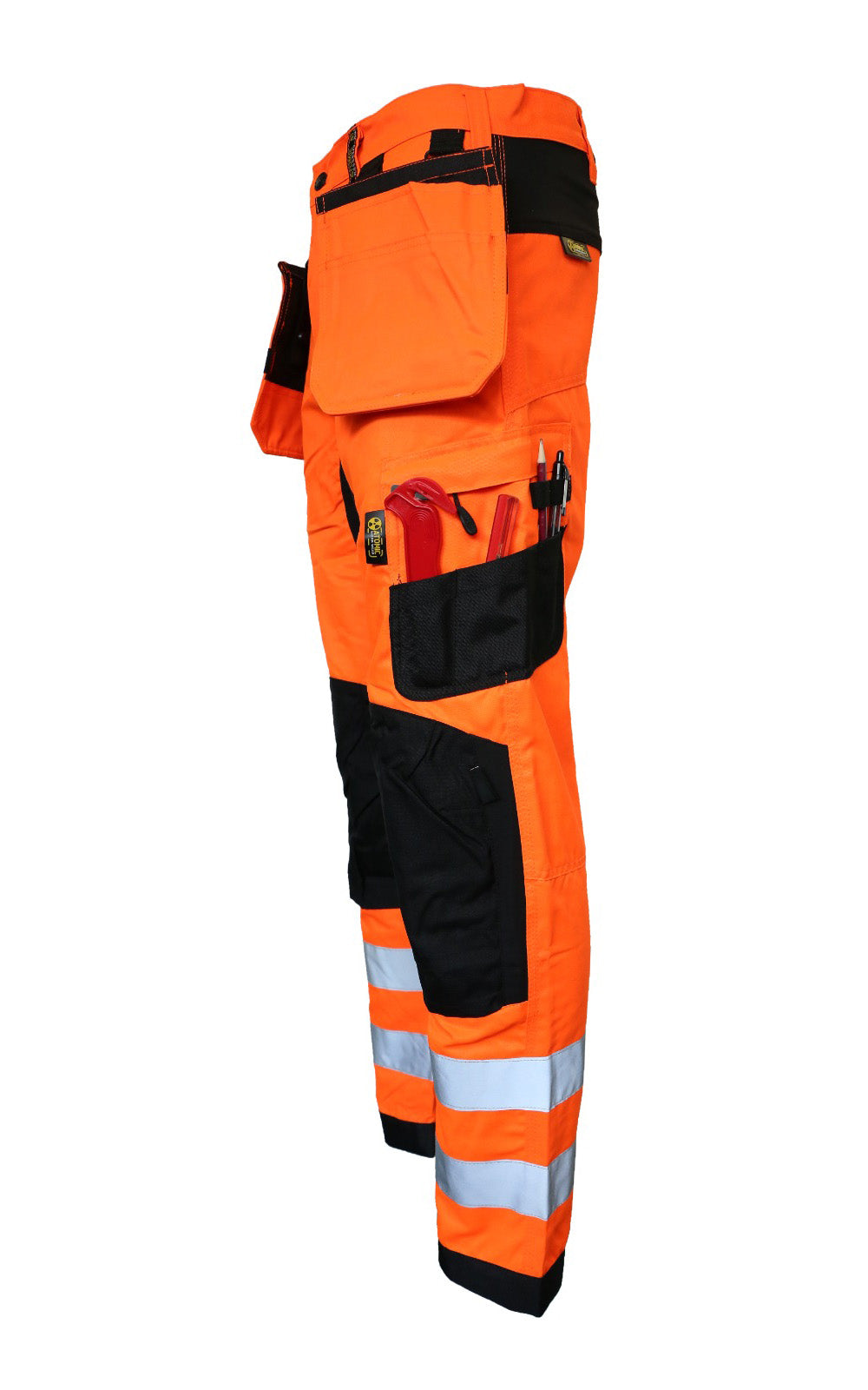 Vector Stretch Hi Vis Trousers Atomic Workwear