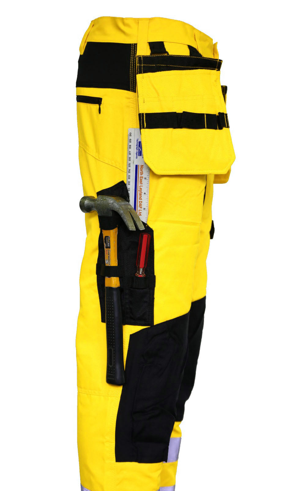 Vector Stretch Hi Vis Trousers Atomic Workwear
