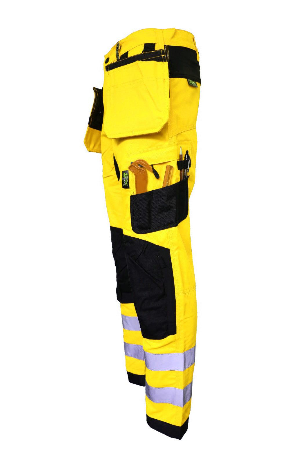 Vector Stretch Hi Vis Trousers Atomic Workwear