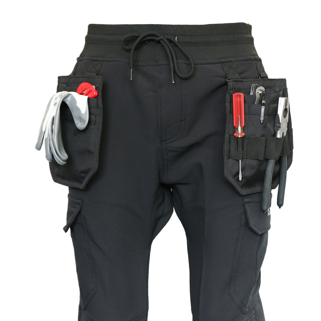 Slim Fit Stretch Work Jogger With Holster Pockets And Knee Pad Pockets Holster Pockets