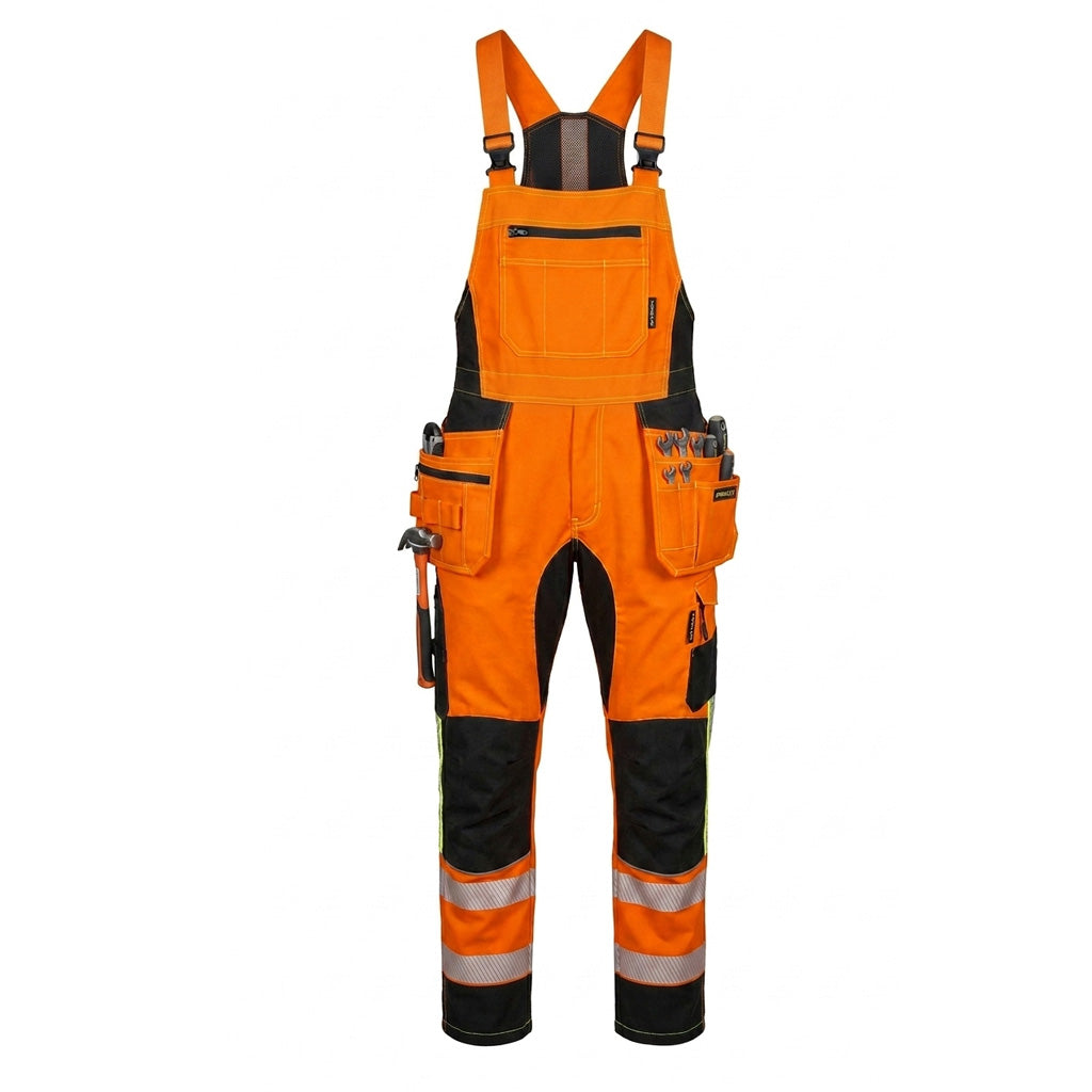 Vector Stretch Hi Vis Bib & Brace