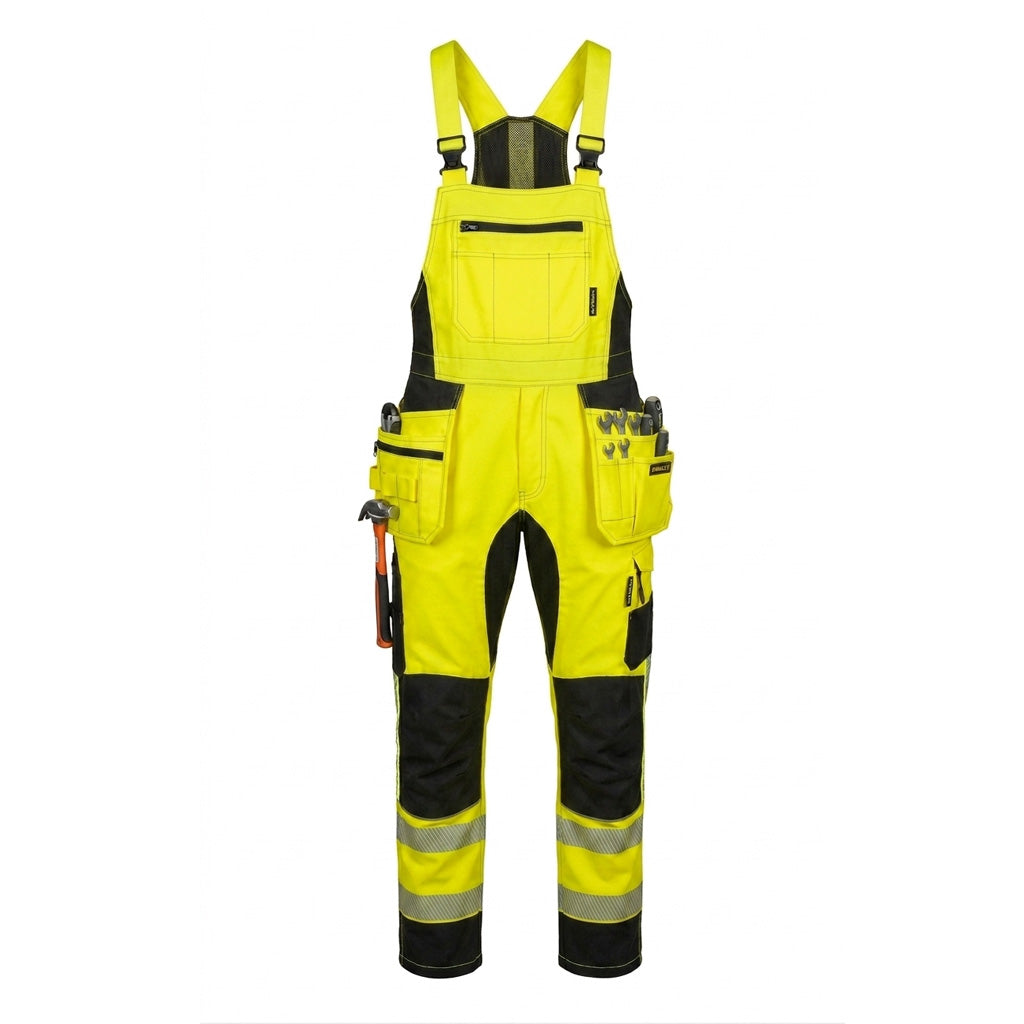 Vector Stretch Hi Vis Bib & Brace